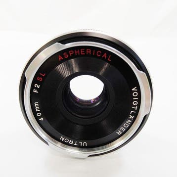Voigtländer Ultron 40mm F2 SL Aspherical (Nik-F/Ai), Nieuw