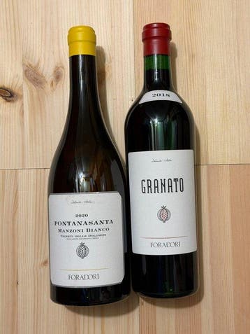 Foradori: Fontanasanta Manzoni Bianco 2020 & Granato 2018 -, Nieuw