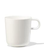 HEMA Cappuccinomok 350ml Knap new bone china wit, Verzenden, Nieuw