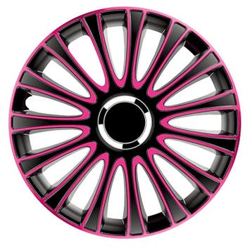 Wieldoppen  LeMans 14-inch zwart/roze, Verzenden, Nieuw