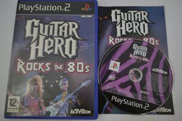 Guitar Hero Rocks the 80s (PS2 PAL), 1 speler, Verzenden, Zo goed als nieuw