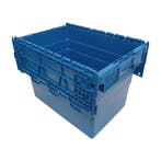Distributiebak, 600x400x416 mm, euronorm, blauw kunststof,, Ophalen of Verzenden