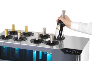 Arktic Wijnkoeler | 2 Zones | 8 Flessen | Touchscreen | LED, Ophalen of Verzenden, Nieuw