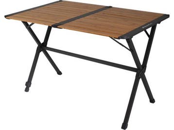 Eurotrail Chambery M - Luxe Opvouwbare Tafel - Bamboe Blad -, Caravans en Kamperen, Verzenden, Zo goed als nieuw