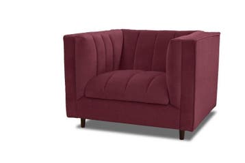 Fauteuil Joure - fauteuils - Rood, Huis en Inrichting, Stoelen, Nieuw, Rood, Overige materialen