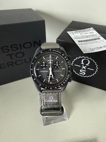 Omega x Swatch - Mission to the Mercury, MoonSwatch - Zonder, Nieuw