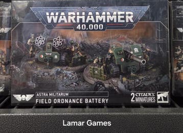 Field Ordnance Battery (Warhammer 40K nieuw), Ophalen of Verzenden, Nieuw