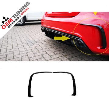 Aero Vents geschikt voor W176 A-Klasse | 12-18 | Hoogglans, Mercedes-Benz, Nieuw, Ophalen of Verzenden, Bumper