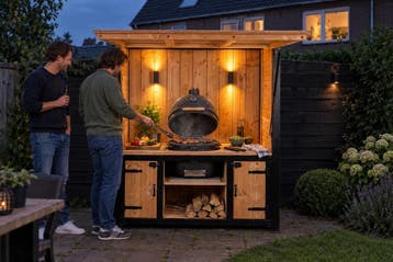 Buitenkeuken Close voor BBQ - Afsluitbaar met Klep, Nieuw