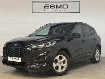 Zakelijke Lease |  Ford Kuga 2.5 PHEV ST-Line ACC | HUD | Tr, Automaat, Stof, Gebruikt, Zwart