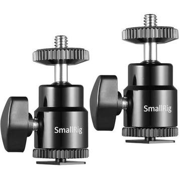 SmallRig 2059 1/4 Cam. Hot shoe Mount w/ Add. 1/4 Screw 2pcs, Ophalen of Verzenden, Nieuw, Overige typen