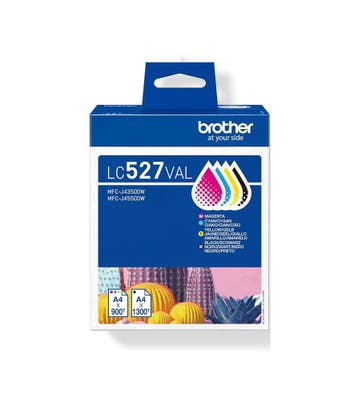 Brother LC527VAL Inktcartridge 4-Pack Origineel Zwart, Cy..., Computers en Software, Verzenden, Nieuw