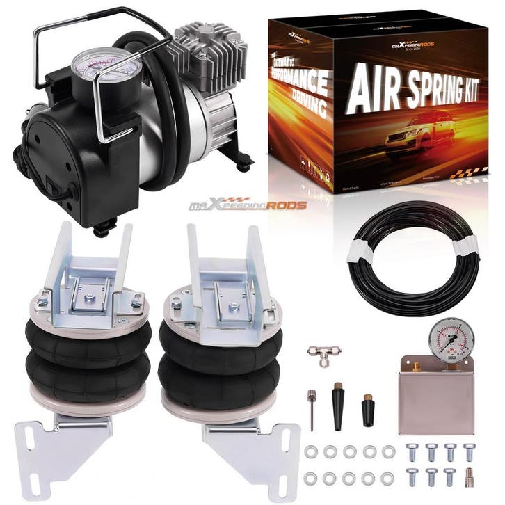 2x Luchtveerbalg met 12V compressor kit geschikt voor Mer..., Auto-onderdelen, Ophanging en Onderstel, Nieuw, Mercedes-Benz, Verzenden