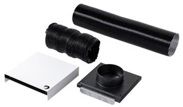 KEMP luchttoevoerset Kachel - afsluitbaar 80mm, Ophalen, Nieuw