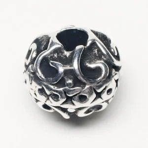 1x DQ metaal kraal ca. 14mm, gat ca. 4mm antiek zilver kl..., Ophalen of Verzenden, Nieuw, Kraal