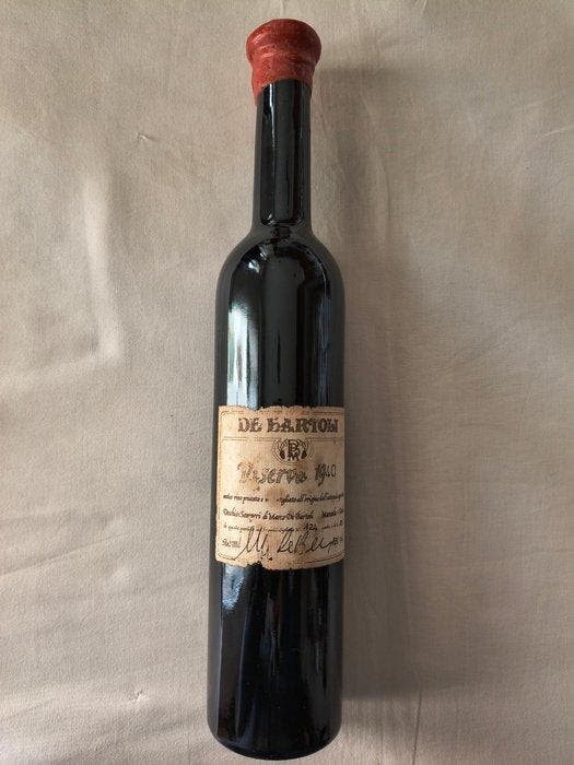 1940 Marco De Bartoli Marsala Vecchio Samperi Riserva, Verzamelen, Wijnen