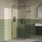 Brauer Void - Douchecabine met Draaideur - Helder Glas -, Ophalen of Verzenden, Nieuw, Rvs