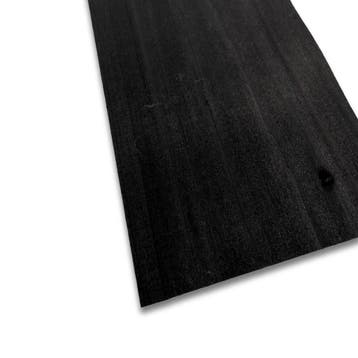 Zwart fineer | 75x23 cm, Verzenden, Nieuw