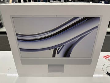APPLE iMac 24-inch Zilver (M3) 8GB - 512GB (Refurbished), Computers en Software, Apple Desktops, Ophalen, IMac, Refurbished, 512GB