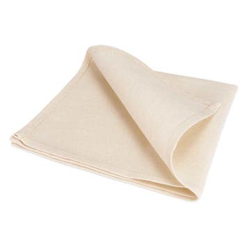 Servetten Beige 50x50cm Katoen - Treb X, Verzenden, Nieuw, Overige kleuren, Tafelkleed of Tafelzeil