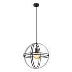 Hanglamp TAMARA 40.0 cm 1-lichts Zwart, Ophalen of Verzenden, Nieuw, Metaal, 75 cm of meer