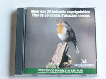 Herken de Vogels in uw tuin - Vogelbescherming Nederland, Cd's en Dvd's, Ophalen of Verzenden, Zo goed als nieuw