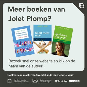 Een kwestie van persoonlijkheid 9789027447678 Jolet Plomp, Verzenden, Gelezen, Jolet Plomp