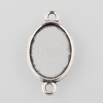 2 x Houder G: Camée of Cabochon houder connector tray 13..., Ophalen of Verzenden, Nieuw, Overige typen