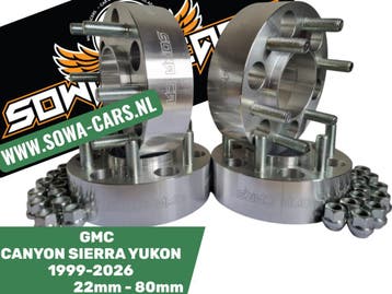 Spoorverbreders Spacers Adapters GMC Sierra Yukon 6x139,7 78, Verzenden