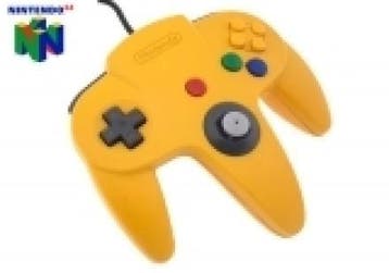Mario64.nl: Nintendo 64 Controller Yellow met Nieuw Pookje, Ophalen of Verzenden, Gebruikt