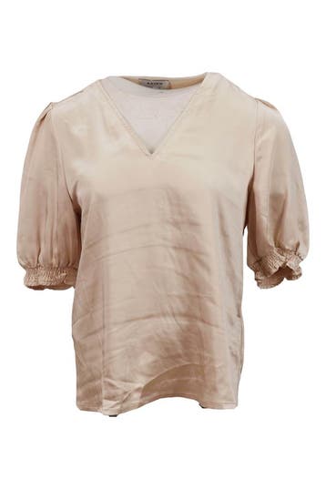 Aaiko Top in maat XS Beige, Aaiko, Verzenden, Zo goed als nieuw, Beige