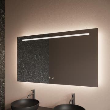 BWS Badkamerspiegel | Spark | Rechthoek | met LED, Ophalen of Verzenden, Nieuw, Bad