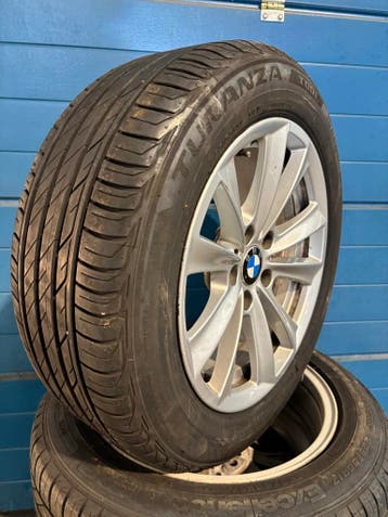 Originele BMW 5 Serie F10 F11 17 inch zomerset Style 236, Ophalen, Gebruikt, Banden en Velgen, 17 inch