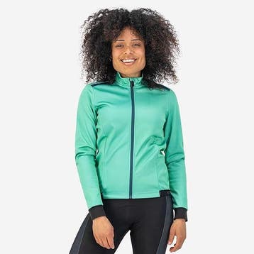 Rogelli Dames Winterjack Pesara Turquise/Zwart, Verzenden, Nieuw, Dames, Bovenkleding