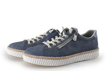 Rieker Veterschoenen in maat 40 Blauw, Kleding | Dames, Schoenen, Overige typen, Zo goed als nieuw, Rieker, Verzenden