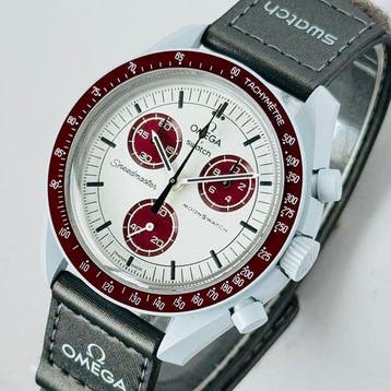 Omega x Swatch - MoonSwatch - Mission to Pluto - Zonder, Nieuw