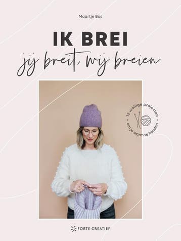 Ik Brei, Jij Breit, Wij Breien | Maartje Bos | Nieuw, Boeken, Ophalen of Verzenden, Nieuw, Maartje Bos