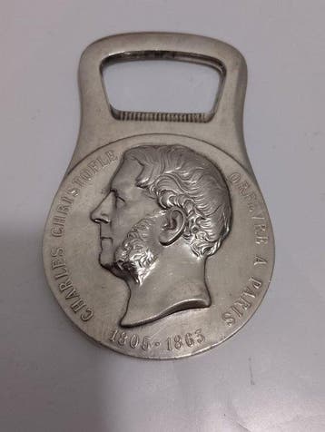 Christofle - Charles Christofle - Flessenopener - Verzilverd