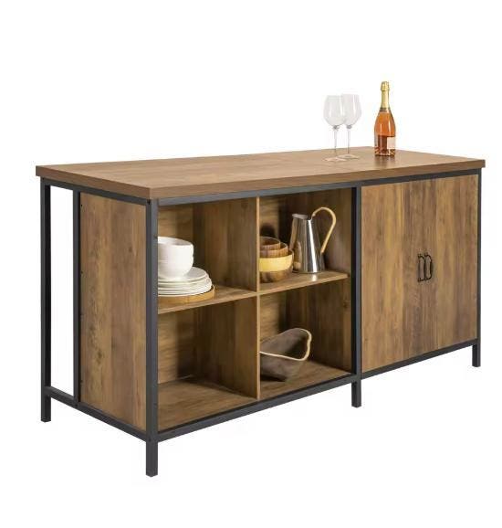 Keukeneiland met Deuren – Industrieel Dressoir 170 cm, Huis en Inrichting, Keuken | Keukenelementen, Nieuw, Verzenden