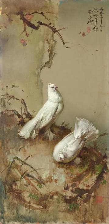 Gevraagd schilderijen van Lee Man Fong, Antiek en Kunst