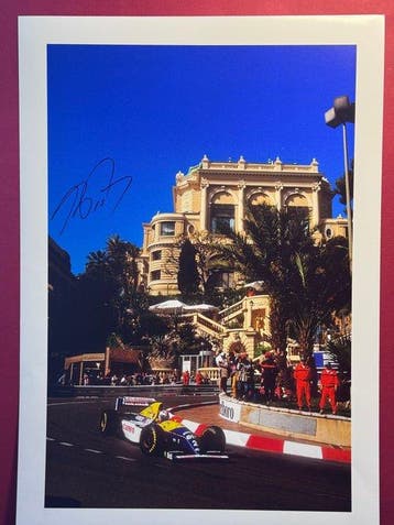 Williams - Monaco Grand Prix - Alain Prost - 1993 - Foto, Nieuw