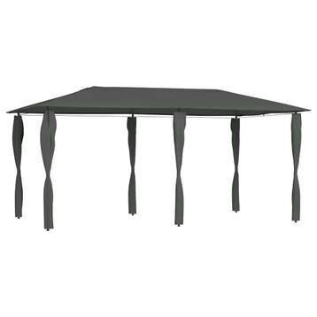 vidaXL Prieel met paalhoezen 160 g/m² 2,98x5,3x2,59 m, Verzenden, Nieuw