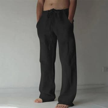 Linnen Heren Broek - Ademend & Comfortabel Zomerbroek met El, Kleding | Heren, Verzenden, Nieuw