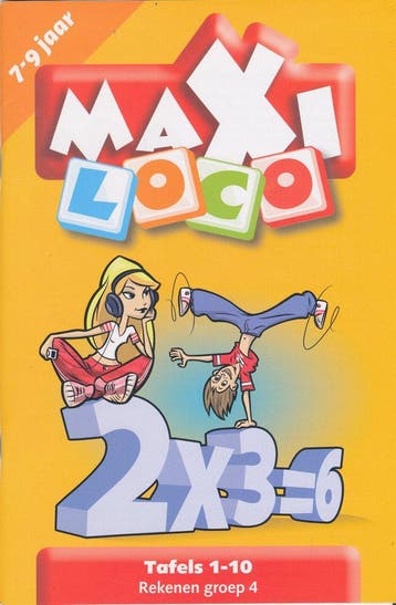 Maxi Loco Rekenen Tafels 1-10 (groep 4/5), Verzenden, Nieuw