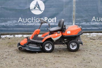Veiling: Zitmaaier Husqvarna R215TH Benzine 12.8kW 2018, Tuin en Terras, Zitmaaiers, Ophalen, Gebruikt, Husqvarna