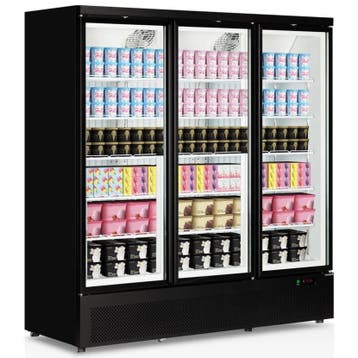 Vrieskast | ATOM MAXI | 1563L | Zwart | -18°C/-22°C |, Verzenden, Nieuw in verpakking