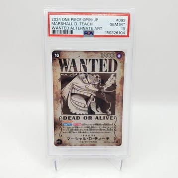 Bandai - 1 Graded card - One Piece - Marshall D. Teach, Nieuw