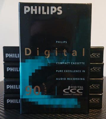 Philips - 90min DCC - digital compact cassette, Nieuw