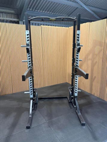 Technogym Pure Strength Olympic Half Rack (PG10) Black, Sport en Fitness, Fitnessapparatuur, Gebruikt