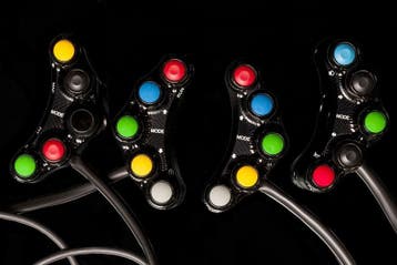 Jetprime Superbike STUURSCHAKELAAR WSBK MAP SWITCH YEC, Motoren, Verzenden